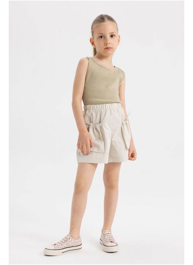 DeFacto Girl Woven Cargo Shorts  - Image 1