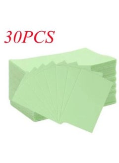 AROAQ 30 Pieces Toilet Cleaner Sheet Toilet Cleaning Deodorant Yellow Dirt Cleaning Products  - Image 1