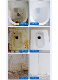 AROAQ 30 Pieces Toilet Cleaner Sheet Toilet Cleaning Deodorant Yellow Dirt Cleaning Products  - Image 2