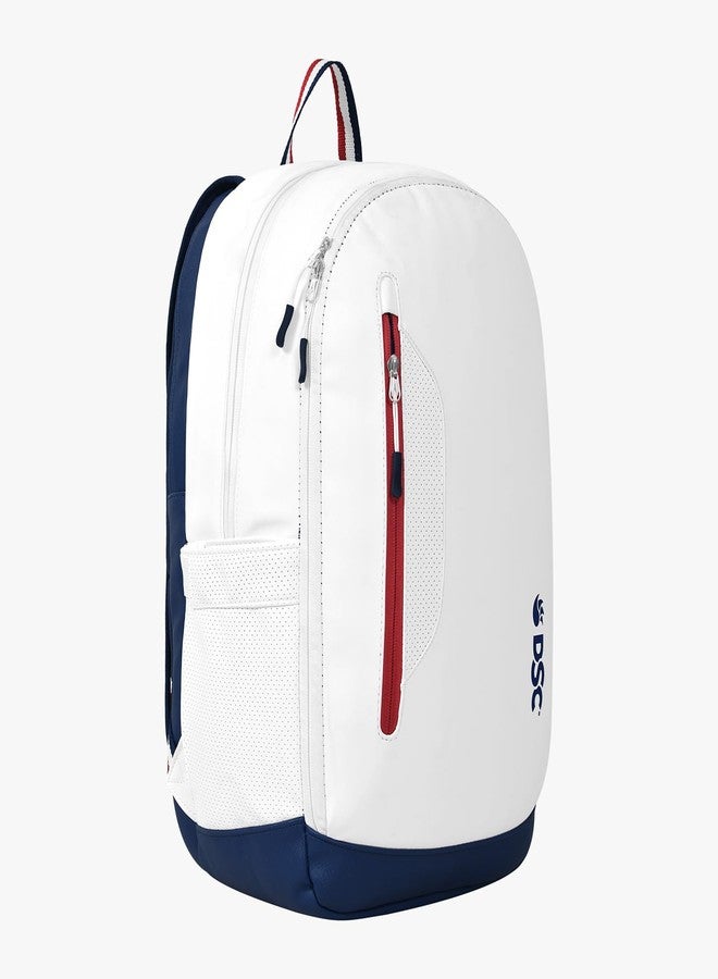 DSC Club Backpack Multipurpose Travel Bag with Laptop and Tablet Compartment (White) - Image 4
