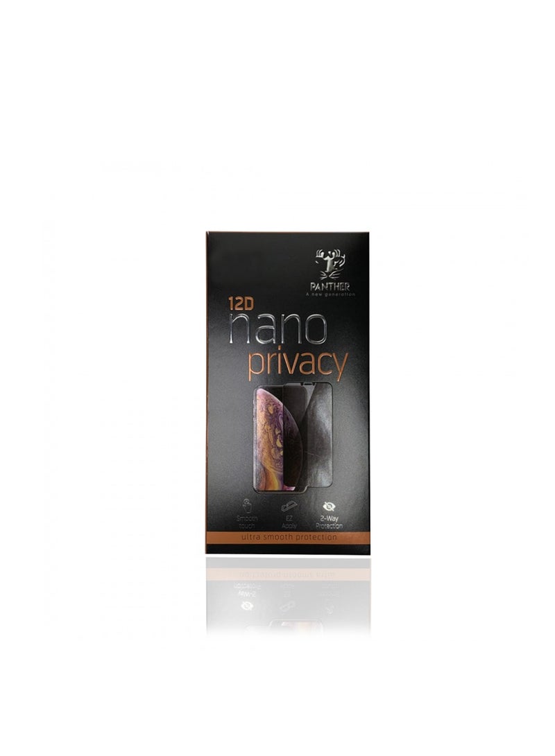 Panther Nano 12D Privacy Screen Protector (Anti-Peeping) for iPhone 11 / XR - Image 1
