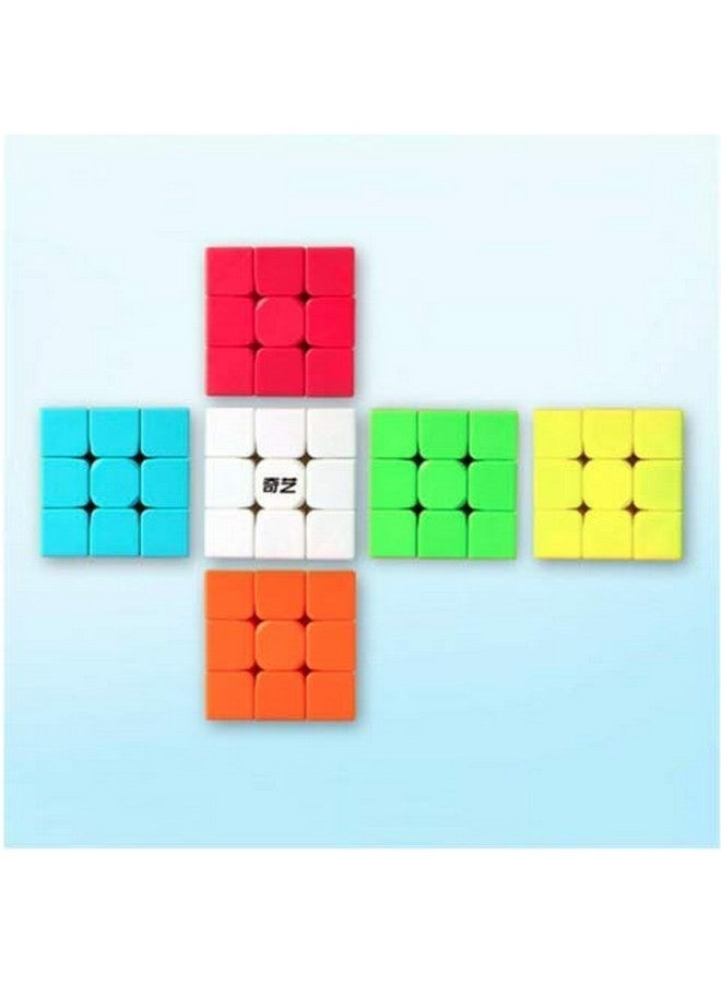 D ETERNAL D ETERNAL Qiyi Cube Combo Of 2 Warrior 3X3 High Speed Magic Cube For Kids (Warrior 3X3 Combo (Pack Of 2)) - Image 4