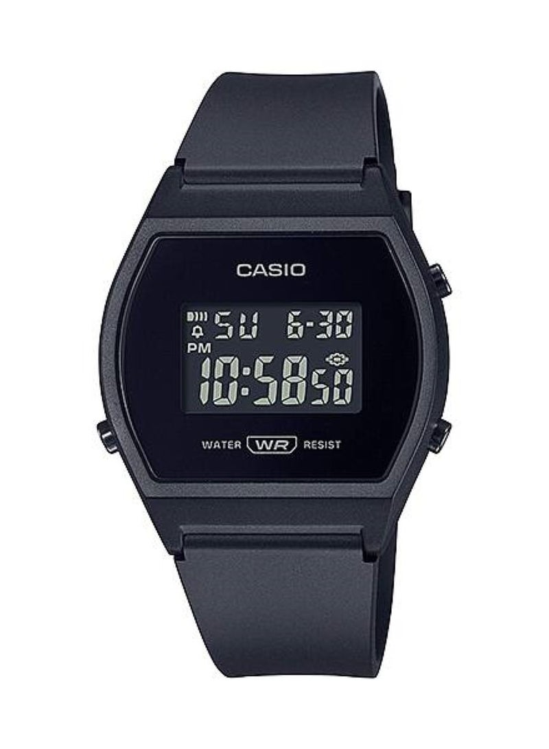 CASIO ساعة نسائية LW-204-1B - 39 مم - سوداء - Image 1