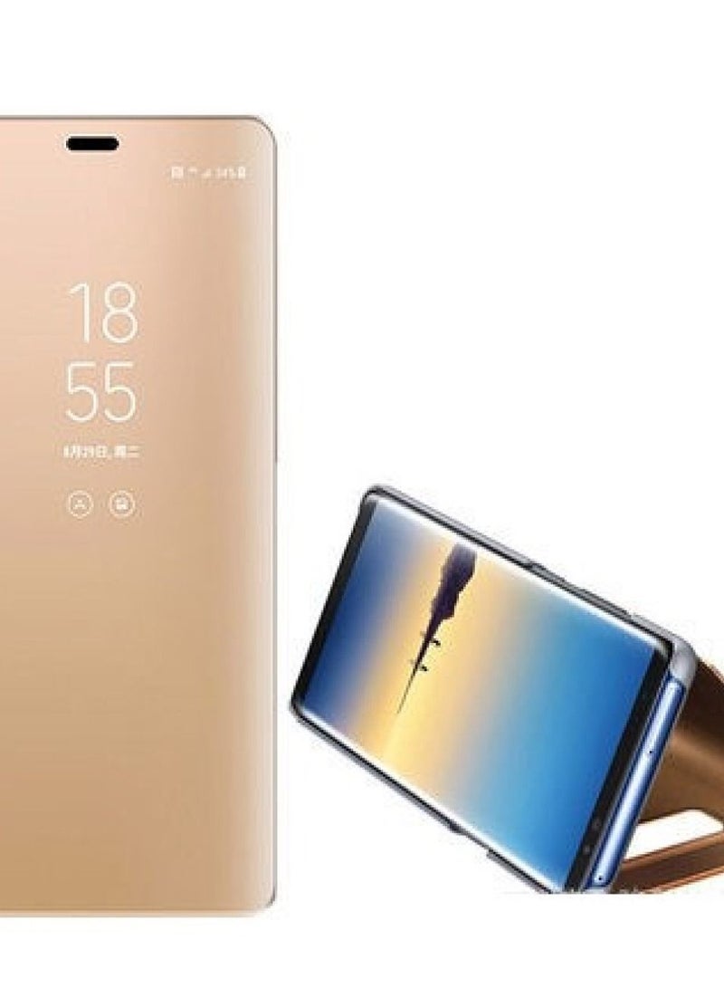 Loquat Suitable For Samsung Electroplated Mirror Flip Phone Case