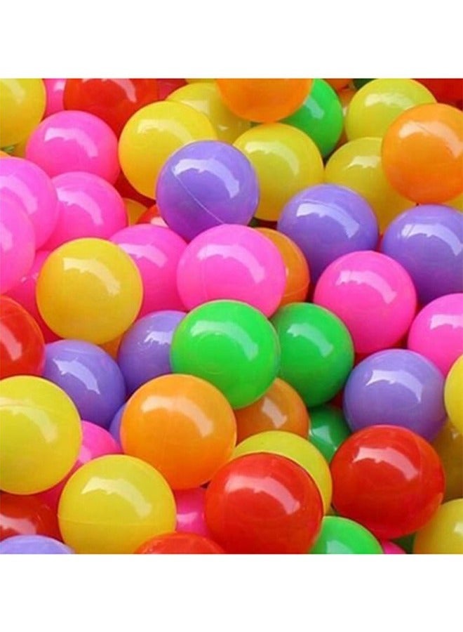 50 Pieces Colorful Soft Plastic Balls for Kids Tents and Pools, Suitable Toy as Gift.  - Image 3