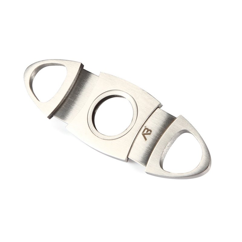 Alaska BearÂ® Cigar Cutter Stainless Steel Guillotine Double Cut Blade in Black Gift Pouch - Image 2