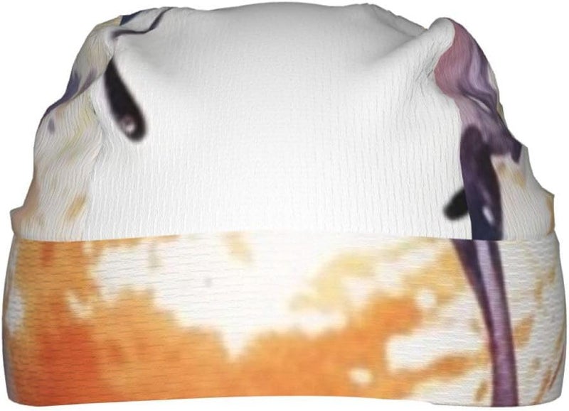 Watercolor Butterfly Doo Rags for Men Women Helmet Liner Cooling Head Wraps Sweat Wicking Beanie Breathable Skull Caps Motorcycle Bandana Black - Image 2