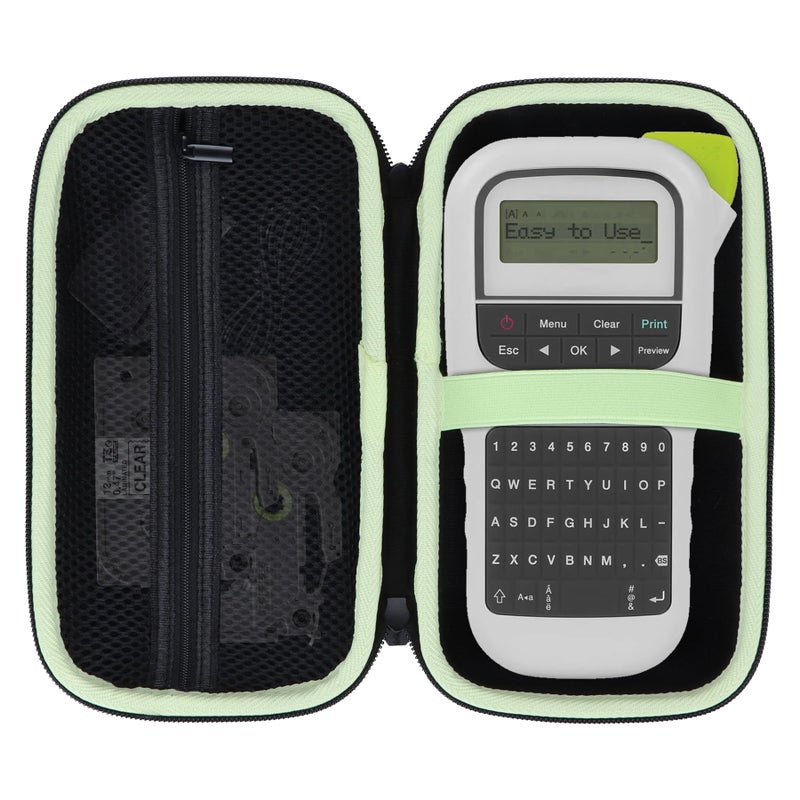 Peyyargo Case Compatible with Brother PTouch PTH110 PTH111 Pro PTE110 Portable Monochrome Label Maker Black - Image 2