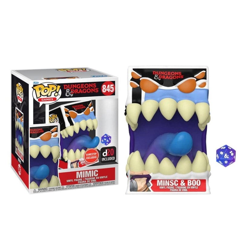 Funko Dungeons Dragons Mimic US Exclusive 6 Pop Vinyl Dice