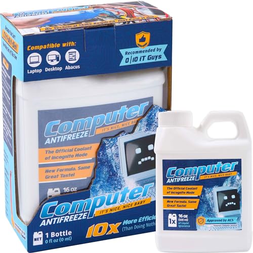 Witty Yeti Hilarious Gag Gift Computer Antifreeze Funny Practical Joke for Office Workers Tech or IT Professionals Christmas Stocking Stuffer Idea White Elephant Party or Birthday Prank Present - Image 1