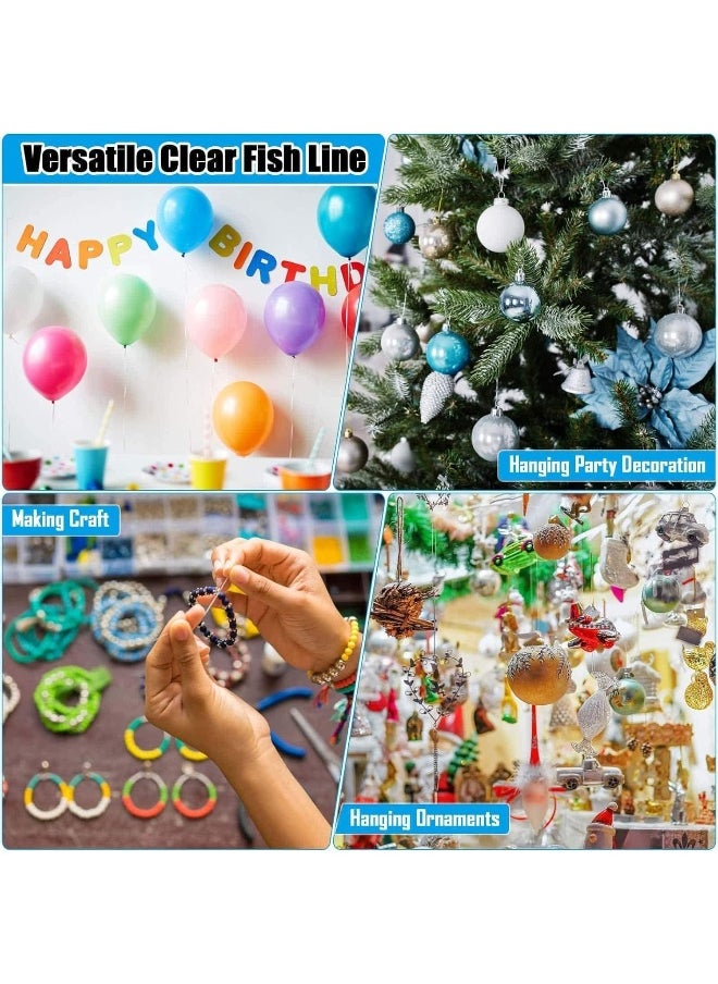 Biella 80 MTR Nylon Fishing Line for Hanging Decorations DIY Tool Fishing String 0.90mm (GREEN)  - Image 4