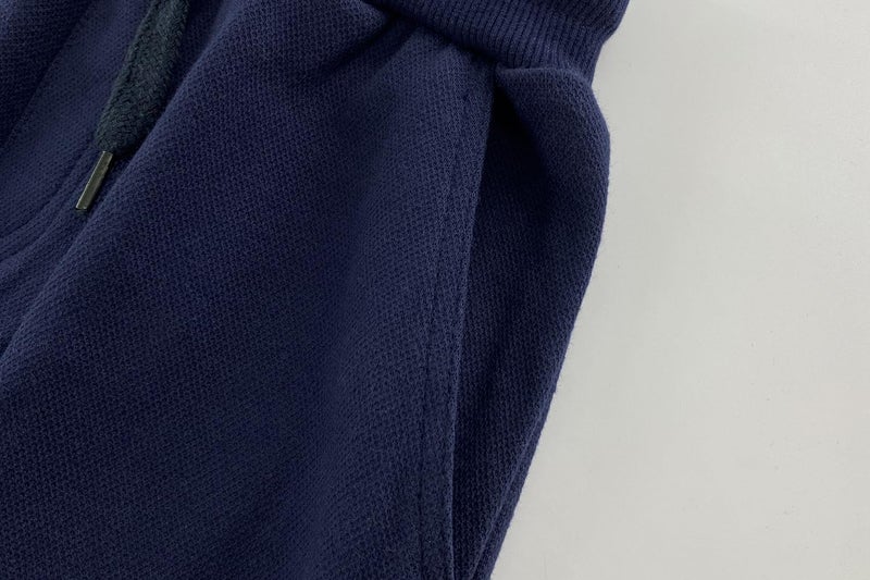 ACESTAR Kids Unisex Plain Sweatpants Cotton Drawstring Casual Pull-on Jogger Pants for Boys or Girls (Navy Blue,160/13-14Years) - Image 4