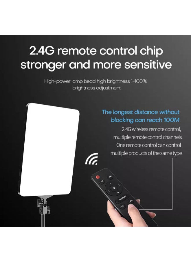 Generic - Led fill light Mobet M777 For Photo Shoot | Video Making Light For YouTube Vlog | TikTok & Insta Reels | Wedding Photography LED Studio Light with Stand Camera Light - Image 1
