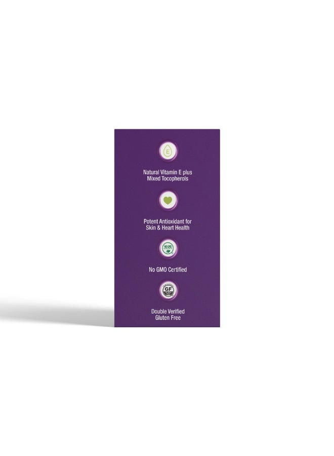 iRemedies iVitamin E 1000 IU – High-Potency Antioxidant Supplement for Skin, Heart, and Immune Health – 60 Softgels - Image 4