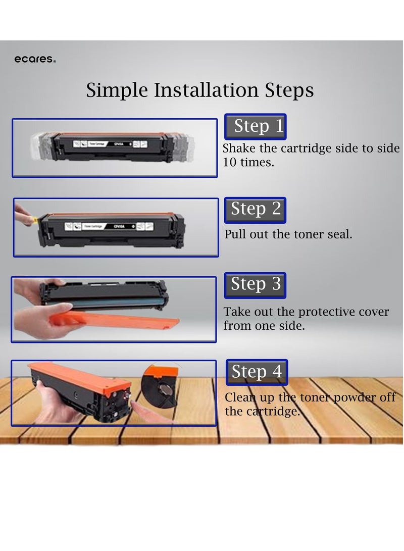 ECARES® 207A Compatible Toner Cartridge W2213 Color Laserjet Pro M255nw M255dw MFP M282nw M283fdn M283fdw Printer (Magenta) - Image 4