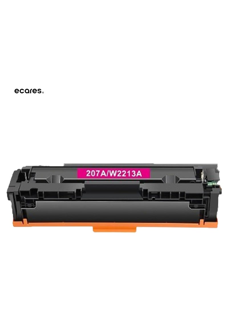 ECARES® 207A Compatible Toner Cartridge W2213 Color Laserjet Pro M255nw M255dw MFP M282nw M283fdn M283fdw Printer (Magenta) - Image 1