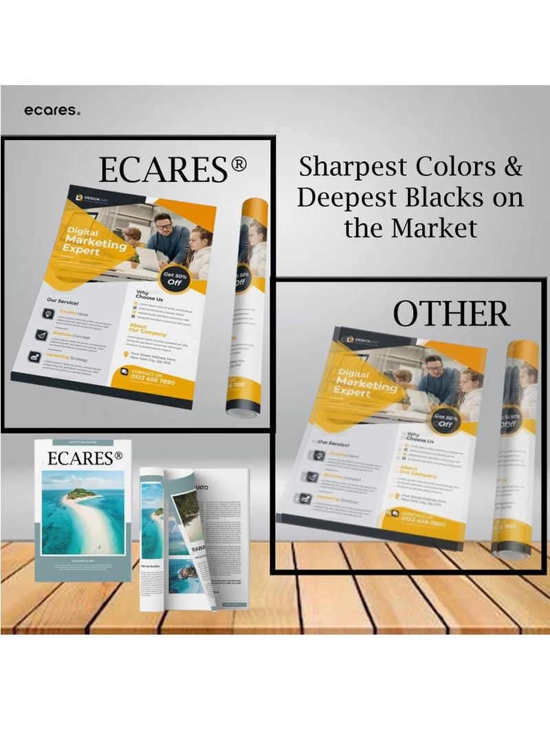 ECARES® 207A Compatible Toner Cartridge W2213 Color Laserjet Pro M255nw M255dw MFP M282nw M283fdn M283fdw Printer (Magenta) - Image 2