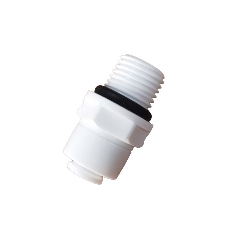 Malida OST-1044 Male Thread Adapter Water Filter Tubing Fittings Push to Connect Straight 1/4" NPT Male Thread x 1/4" OD Tube Adapter,5pcs. - Image 4
