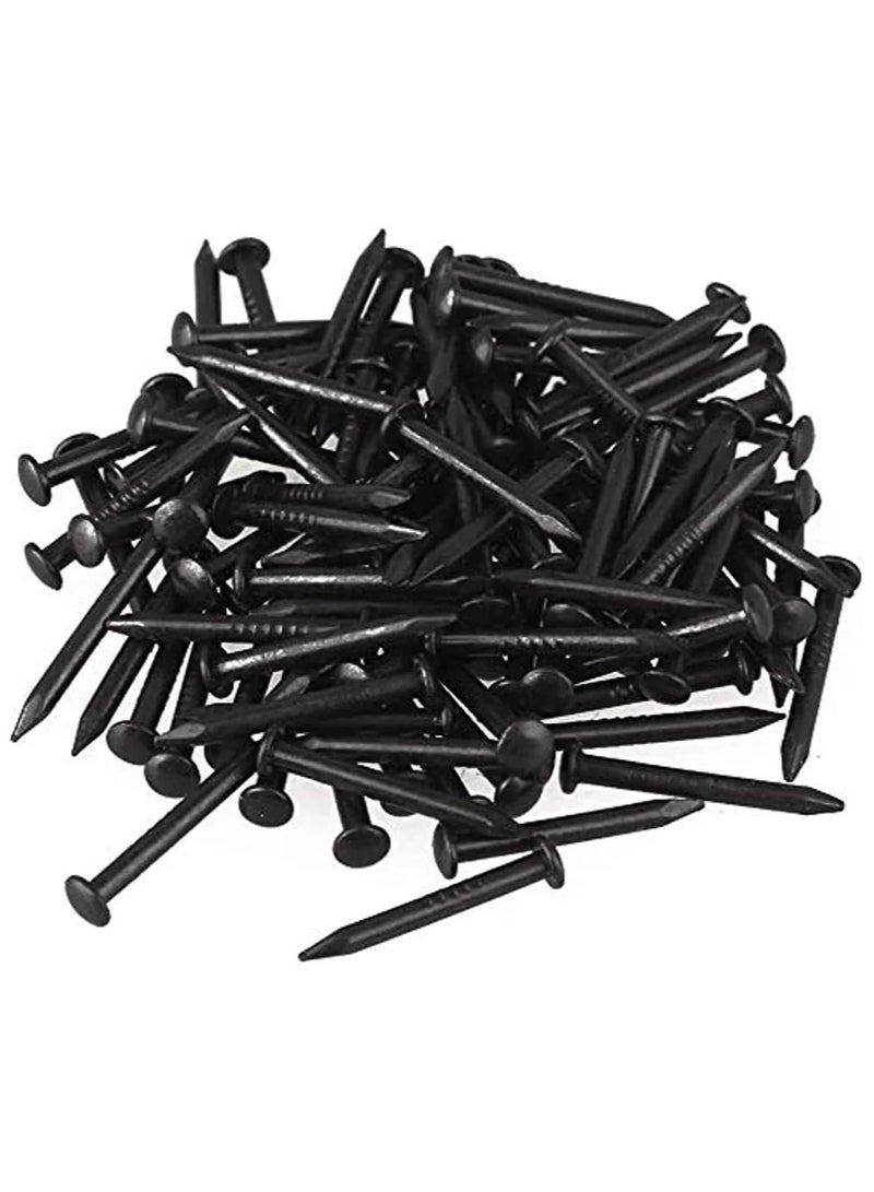 Qusai Trading Est - High-Quality Masonry Concrete Nails with Black Oxide Coating for Corrosion Resistance, Durable Steel Construction, Ideal for Wall, Wood, and Concrete Fastening