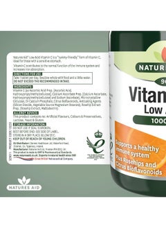 Natures Aid Vitamin C Low Acid 1000Mg, 90 Tablets  - Image 5