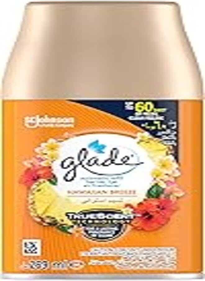 Glade Glade Automatic Refill Hawaiian Breeze Home Fregrance,269 Ml - Pack May Vary^Glade Automatic Hawaiian Breeze Home Freshener Refill, 9 Ounce - Packaging May Vary 