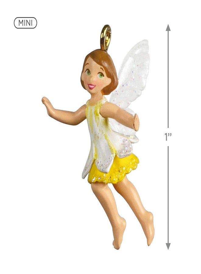 Hallmark Keepsake 1" Miniature Christmas Ornament 2021, Dainty Daffodil Fairy, Mini - Image 5