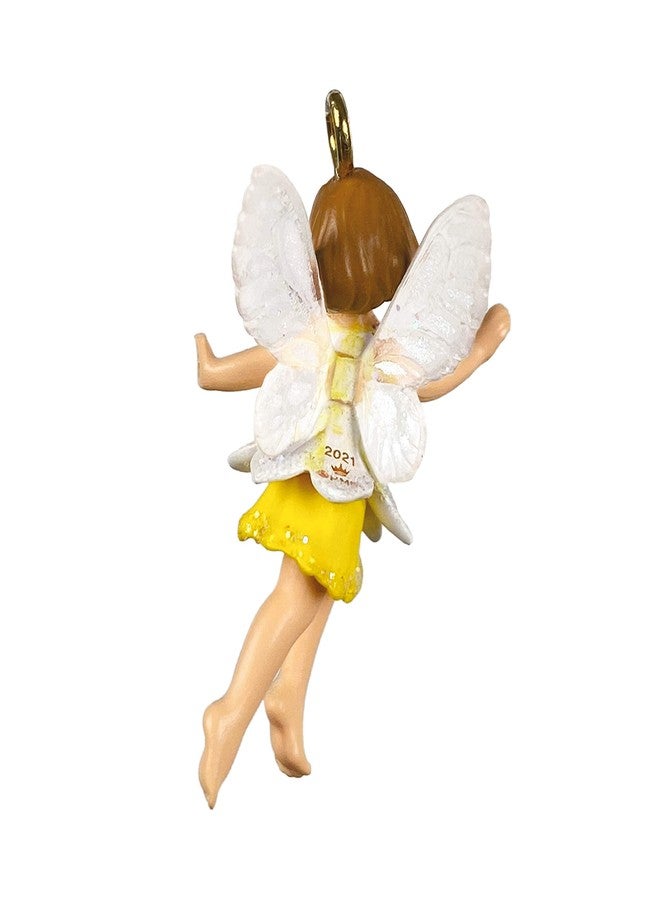 Hallmark Keepsake 1" Miniature Christmas Ornament 2021, Dainty Daffodil Fairy, Mini - Image 2