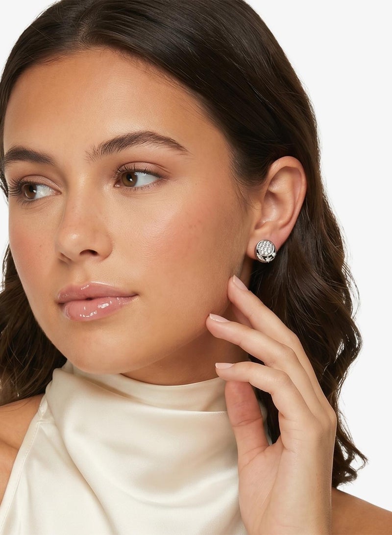 GUESS 10Mm Aurora Pave Studs - Image 5