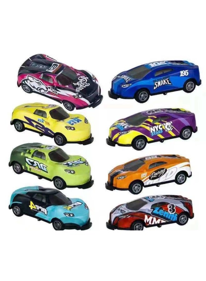 Back To Force Alloy Car Model Sliding Engineering Car Sports Car Stall Toys Children's Toys Manufacturers Wholesale-Color:No. 14 6.8cm Pullback Alloy Pickup  - Image 3