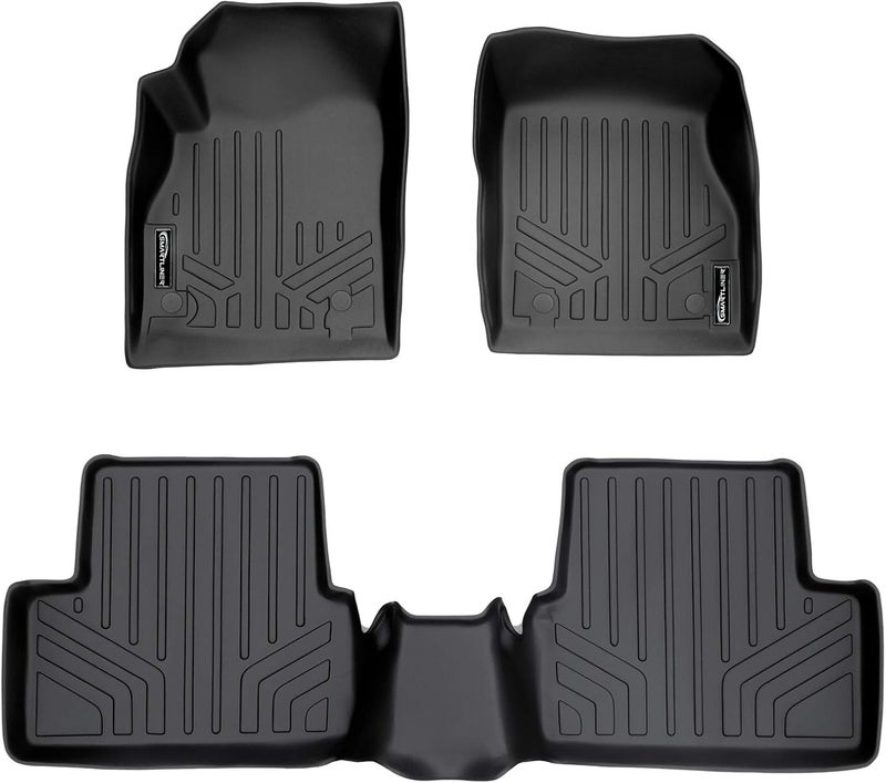 MAX LINER A0098/B0098 Floor Mats 2 Row Liner Set Black for 2011-2015 Chevrolet Cruze / 2016 Cruze Limited - Image 1