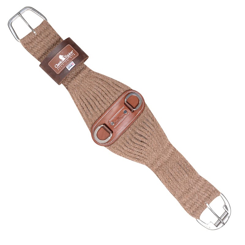 Classic Equine Classic Roper Cinch 27 Strand Color Alpaca Size 30 CRCA30