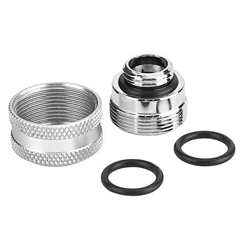 Eboxer PC Water Cooling Compression Fitting, Brass, Silver, for Acrylic Tube OD 16mm, Three Layer Sealing Rings, 4 Pieces - Image 4