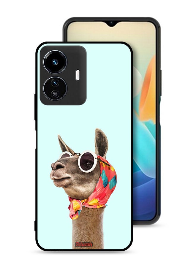 Tolwak Vivo Y77 5G Protective Case Cover Cute Stylish Camel - Image 1