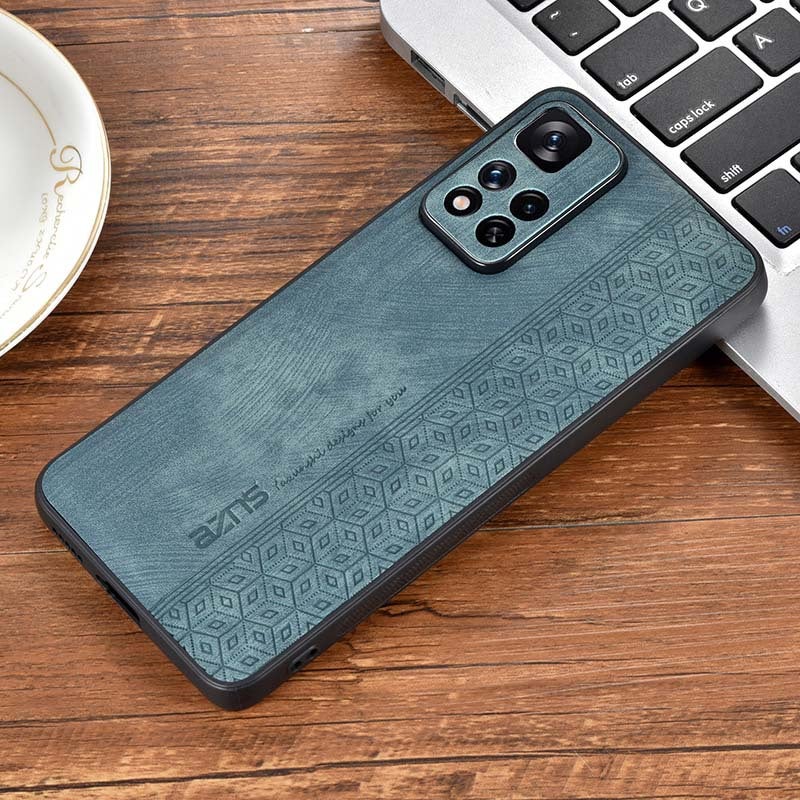 غطاء واقي، تصميم باللون الأسود بارز، مقاوم للصدمات لـ Redmi Note 14، أسود خفيف الحمل للاستخدام الداخلي للطاولة - Image 3
