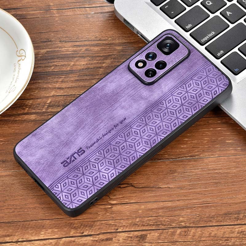 غطاء واقي، تصميم باللون الأسود بارز، مقاوم للصدمات لـ Redmi Note 14، أسود خفيف الحمل للاستخدام الداخلي للطاولة - Image 2