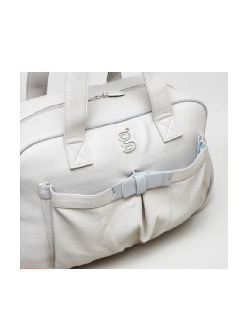 Giggles Diaper Bag with Zip Closure and Twin Handles