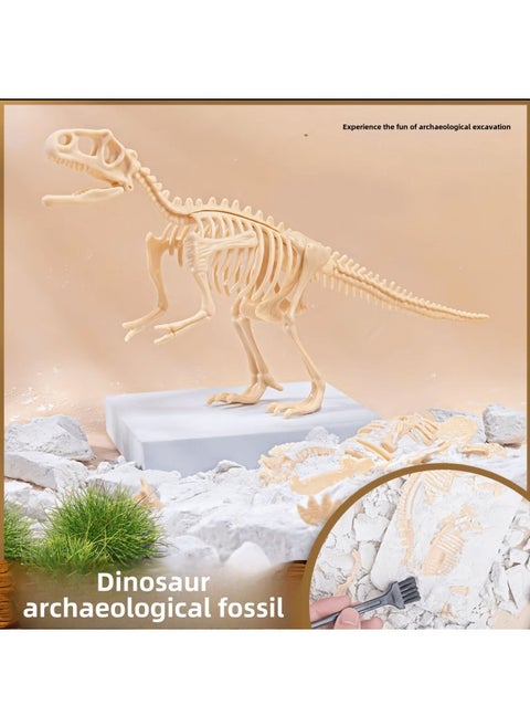 Ultraman Archaeological Digging Toys Blind Box Archaeological Dinosaur Fossils Children's Archaeological Educational Digging Gem Stall-Color:dinosaur Fossil❤/whole Box Of 42