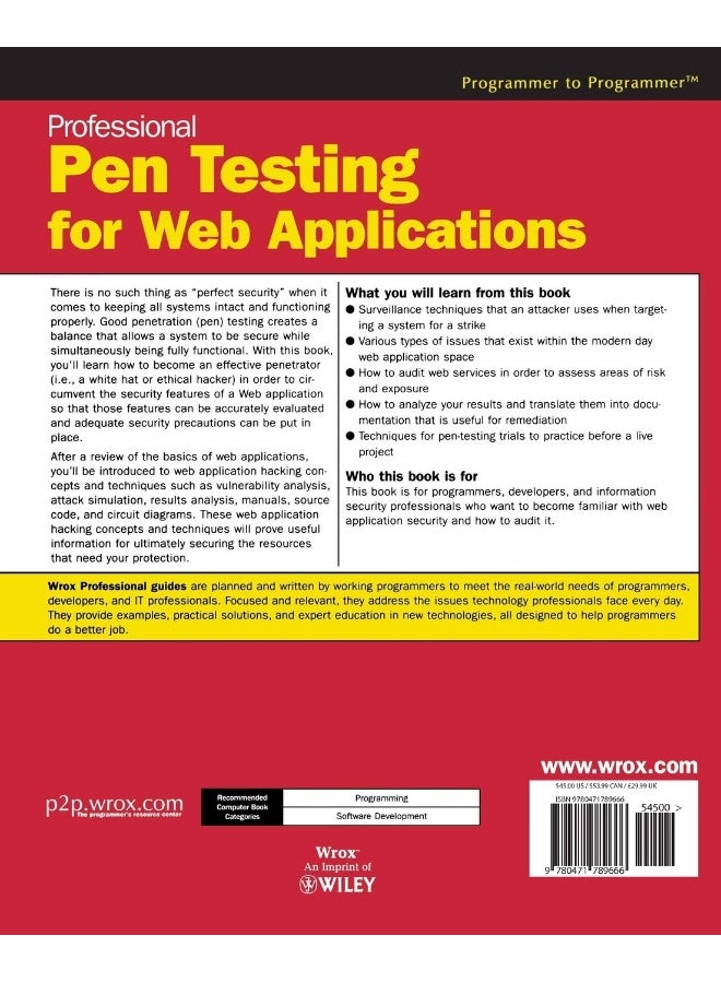 Professional Pen Testing for Web Applications - Image 2