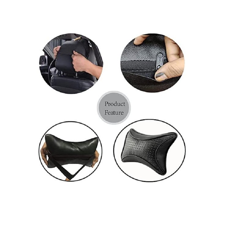 VOCADO Car Neck Pillow Cushion Neck Rest Neck Comforter Dolphin Type For Fortuner - Image 2