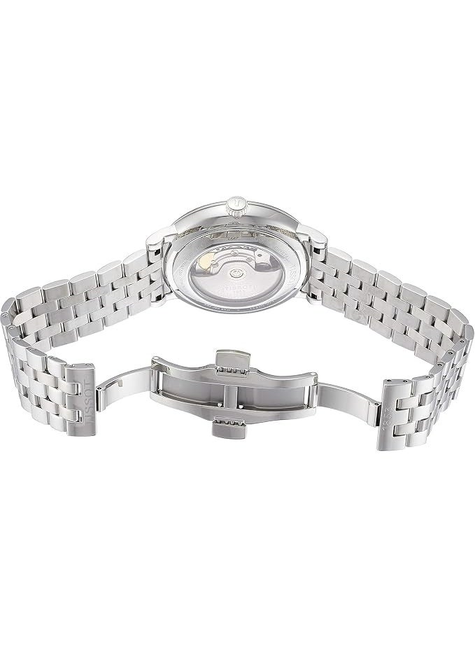 Tissot Analogue Classic Silver Strap Men's Wrist Watch - T122.407.11.051.00 - Image 2