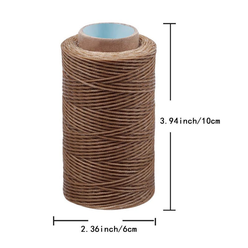 Butuze Miusie Colorful 284Yards Leather Sewing Waxed Thread-Practical Long Stitching Thread For Leather Craft Diy/Bookbinding/ Shoe Repairing/Leather Projects - Image 2