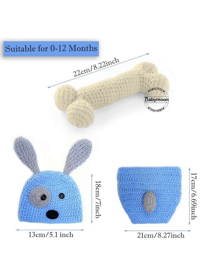BabyMoon BabyMoon Eco-friendly Soft Knitted Crochet 3 Pc Costume Set, Multicolour  - Image 4