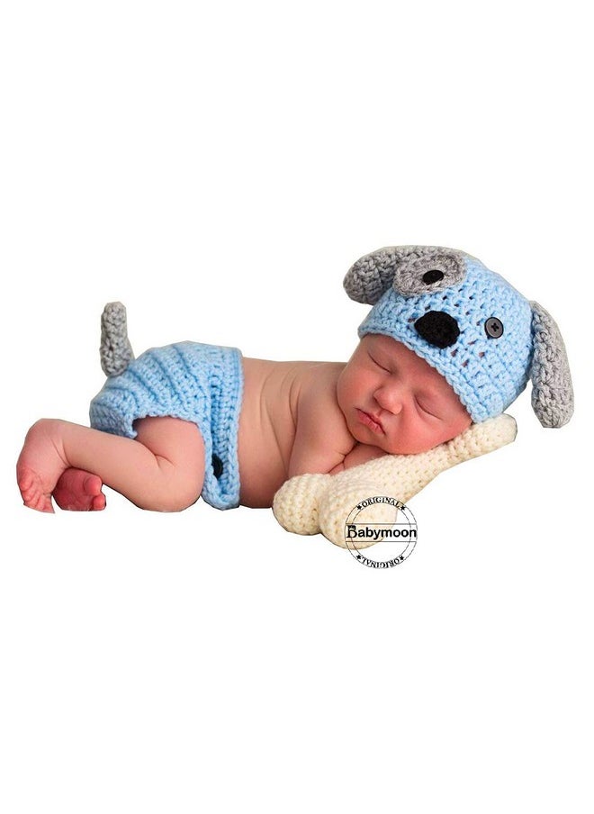 BabyMoon BabyMoon Eco-friendly Soft Knitted Crochet 3 Pc Costume Set, Multicolour  - Image 3