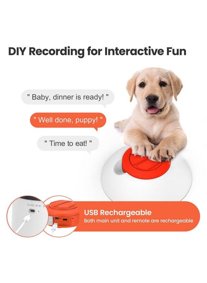 Potaroma Potaroma Dog Puzzle Feeder Toy, Interactive IQ Training, Electronic Treat Dispenser, Automatic Rechargeable with Remote for Food Dispensing, All Breeds, 280ml Capacity  - Image 3