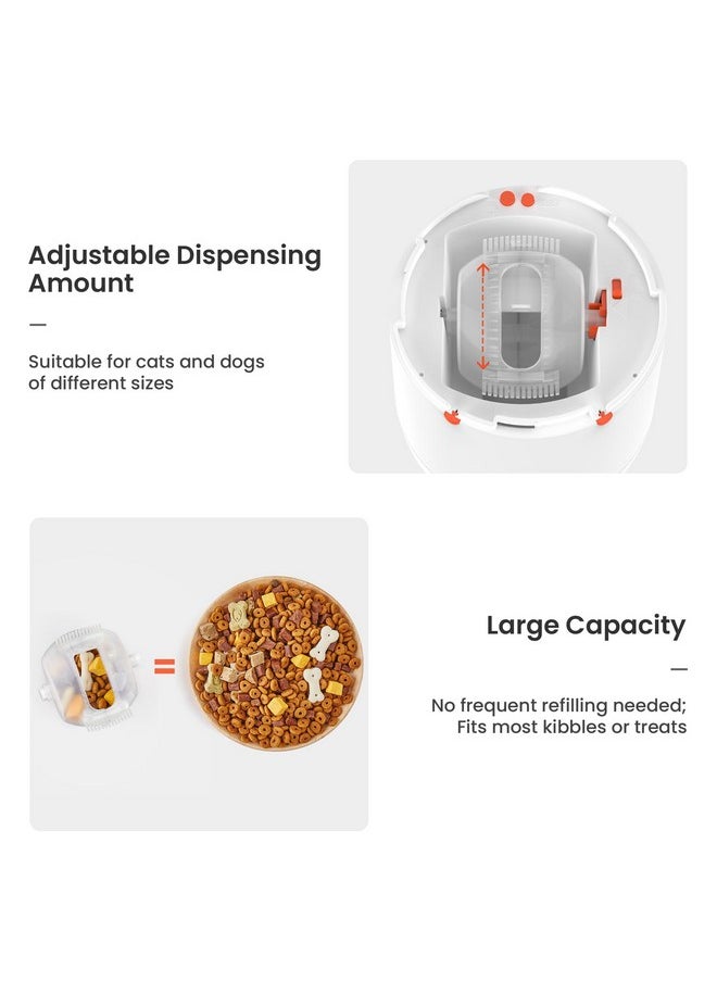 Potaroma Potaroma Dog Puzzle Feeder Toy, Interactive IQ Training, Electronic Treat Dispenser, Automatic Rechargeable with Remote for Food Dispensing, All Breeds, 280ml Capacity  - Image 4