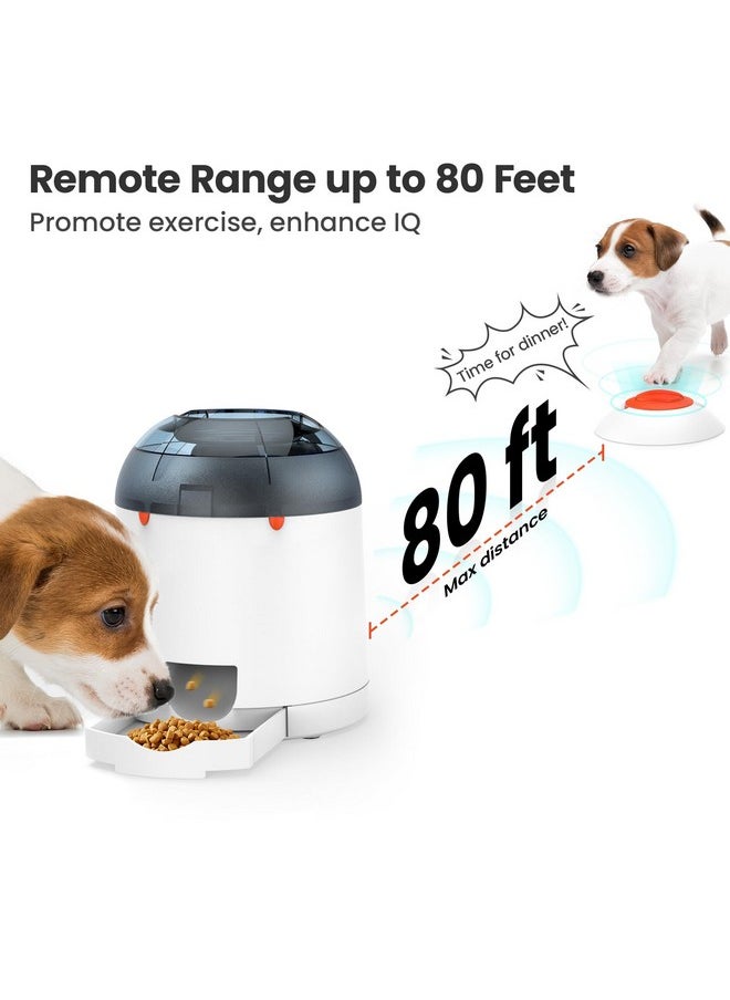 Potaroma Potaroma Dog Puzzle Feeder Toy, Interactive IQ Training, Electronic Treat Dispenser, Automatic Rechargeable with Remote for Food Dispensing, All Breeds, 280ml Capacity  - Image 2