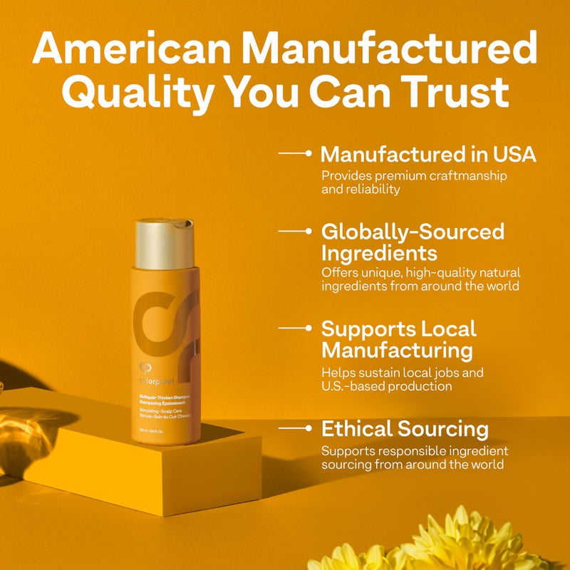 Colorproof Biorepair Thicken Shampoo for Color Treated Hair 8.5 Fl. Oz. Thickening Shampoo for Fine Hair w/Fresh Lime, Eucalyptus, Mint Leaf & Rosemary Scent - Image 4