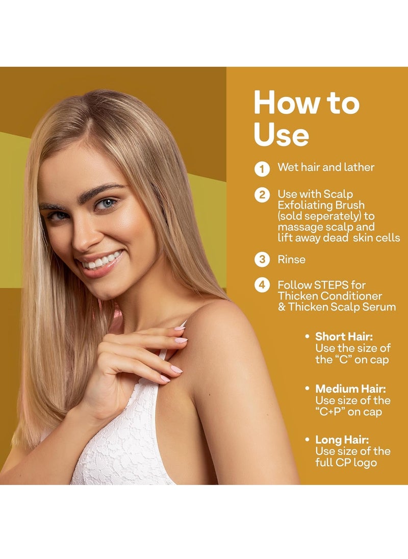 ColorProof ColorProof Biorepair Thicken Shampoo for Color Treated Hair 8.5 Fl. Oz. Thickening Shampoo for Fine Hair w/Fresh Lime, Eucalyptus, Mint Leaf & Rosemary Scent  - Image 4