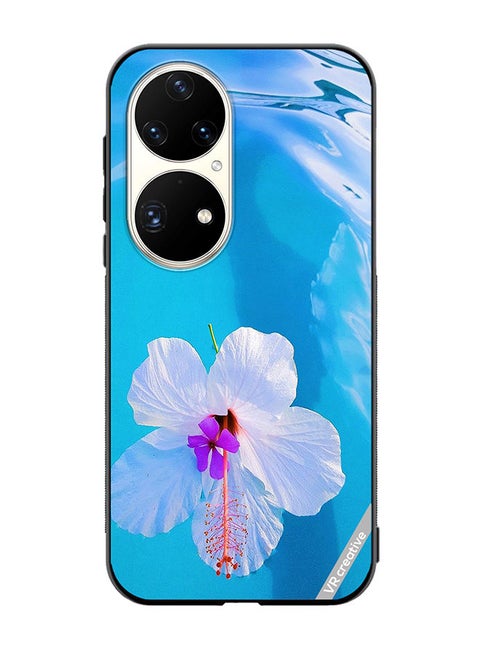 Protective Case Cover For Huawei P50 Pro Flower Design Multicolour