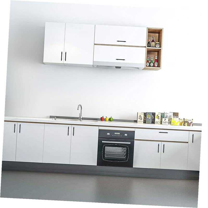Stainless Steel and Zinc Alloy Cabinet Handles 10 Pack Straight Pulls for Drawers and Doors - Image 5